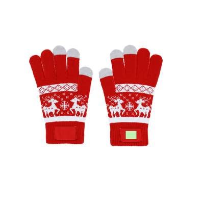 Touchscreen Gloves Kainex, RED: Area 2