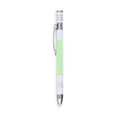 Kugelschreiber mit Touchpen Harkin, Grün: Bereich 1