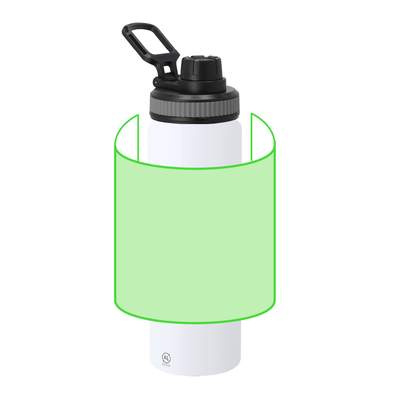 Flasche Fouler, Grün: Bereich 1