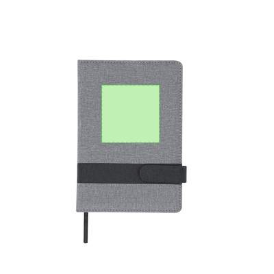Notizblock Arlex, Grau: Bereich 1