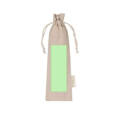 Hand Fan Pouch Fleken, NATURAL: Area 1