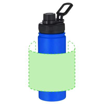 Isolierflasche Felmar, Marineblau: Bereich 7