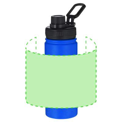 Isolierflasche Felmar, Marineblau: Bereich 9