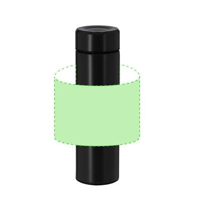 Thermosflasche Denisof, Weiss: Bereich 8