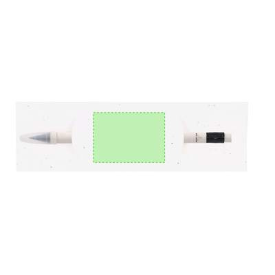 Ewiger Bleistift Stauton, Weiss: Bereich 1