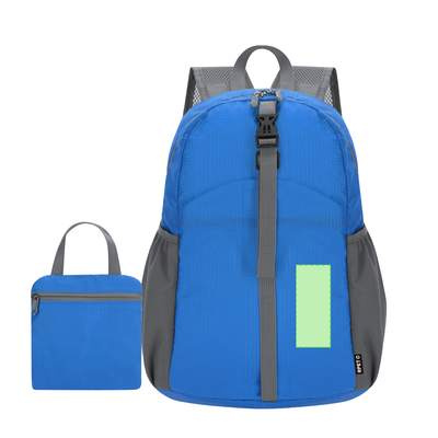 Faltbarer Rucksack Chermel, Rot: Bereich 2