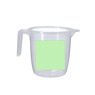 Mätkanna Conreix 2 L, Transparent: Område 1