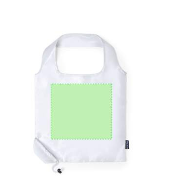 Faltbare Tasche Bralam, Schwarz: Bereich 8