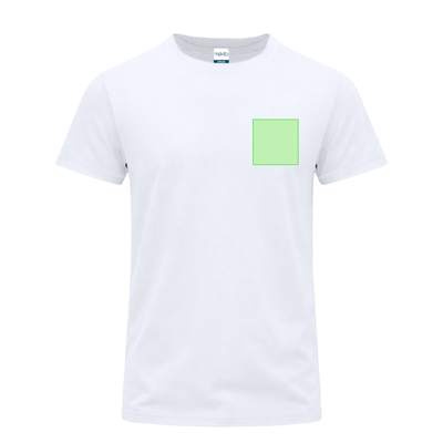 Adult White T-Shirt Stiles, WHITE: Area 1