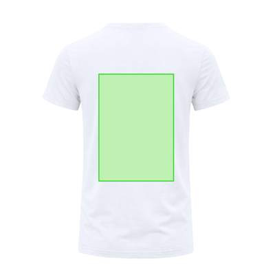 Adult White T-Shirt Stiles, WHITE: Area 7