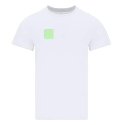 Adult Oversize T-Shirt Minton, WHITE: Area 2