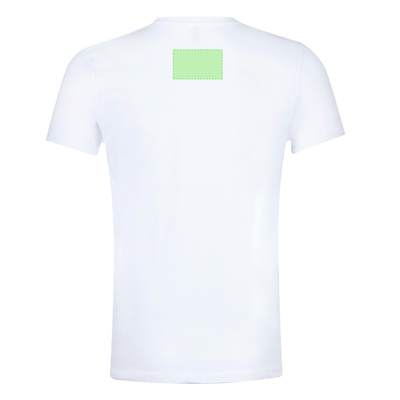 Adult Oversize T-Shirt Minton, WHITE: Area 6