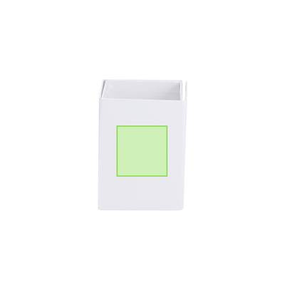 Notepad Pencil Holder Whiteboard Persut, WHITE: Area 11