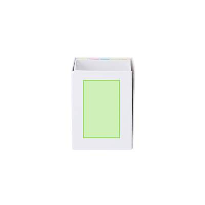 Notepad Pencil Holder Whiteboard Persut, WHITE: Area 16