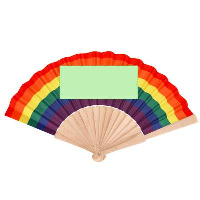 Handfächer Prokip, Regenbogen: Bereich 3