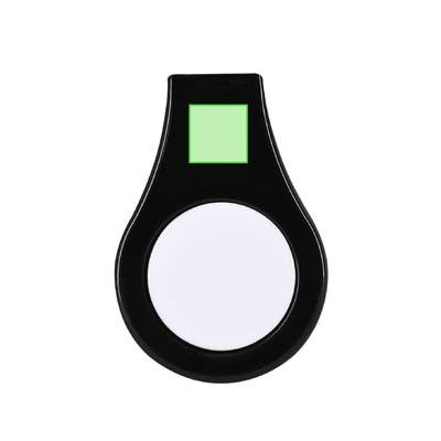 Golfballmarker mit Wasserwaage Yonzor, Schwarz: Bereich 2