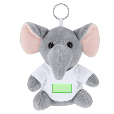 Keyring Teddy Gunnin, WHITE: Area 1