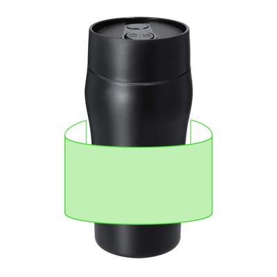 Isolierbecher Liran, Schwarz: Bereich 1
