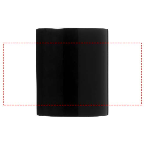 Santos – mug en céramique 330 ml: Tout autour (1 couleur) · Sérigraphie circulaire