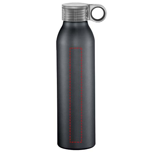 Grom – bouteille d’eau 650 ml: Face avant · Gravure laser