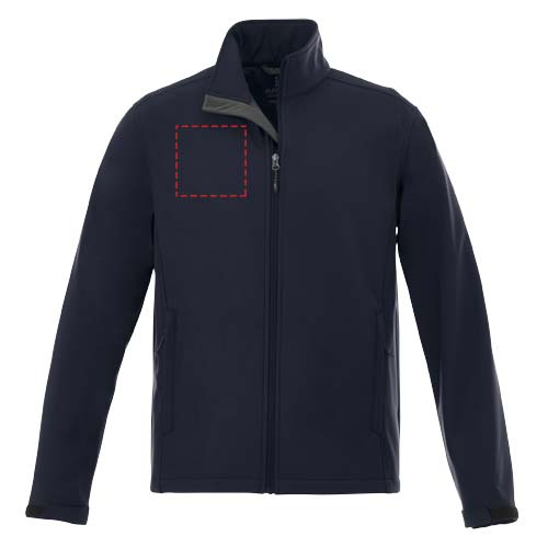 Veste softshell homme Maxson: Haut du dos · Transfert