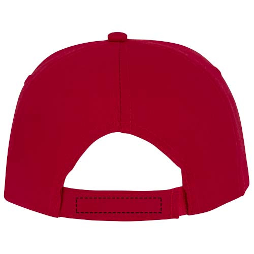Casquette à 5 panneaux avec visière sandwich Styx: Sangle · Sérigraphie