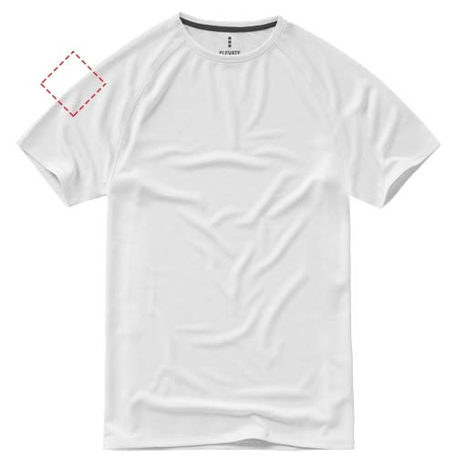 T-shirt homme cool fit à manches courtes Niagara: Biceps droit · Sublimation
