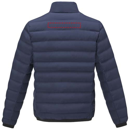 Doudoune isolante homme Macin: Impact – haut du dos · Broderie — variante « fixed »