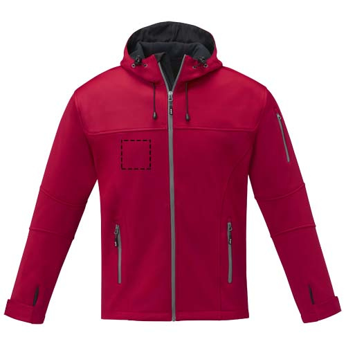 Match softshelljacka herr: Right chest · Embroidery fixed