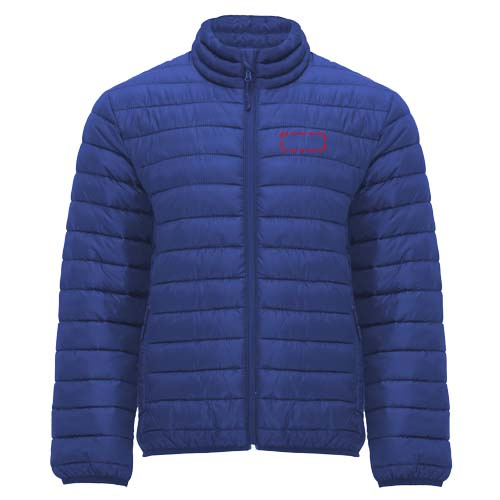Мужская утепленная куртка Finland: Left chest · Embroidery fixed