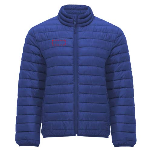 Мужская утепленная куртка Finland: Right chest · Embroidery fixed