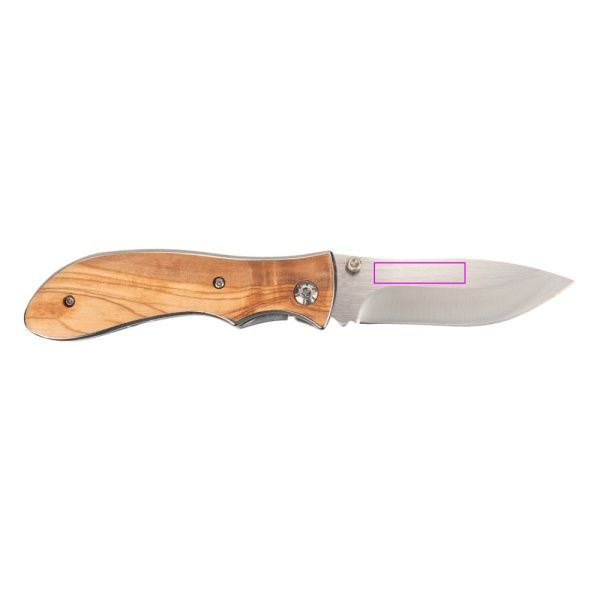 Couteau de poche JUNGLE Schwarzwolf: Zone de marquage 2 · L3