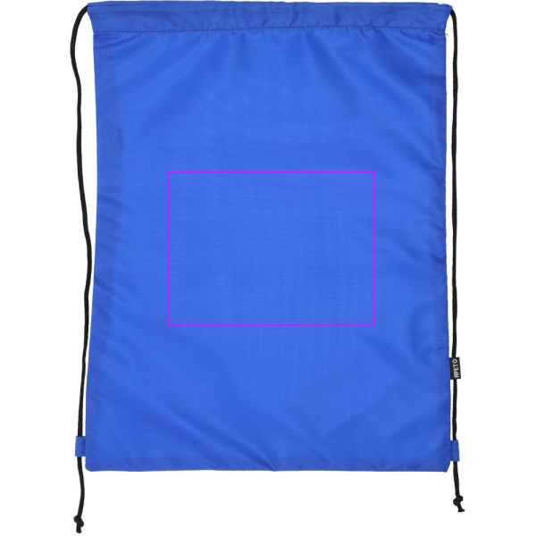 Sac en polyester recyclé 210D WANDA: Zone de marquage 2 · DTF3