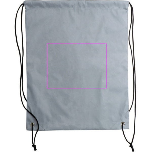 Sac de sport réfléchissant ELISE: Zone de marquage 3 · DTF3