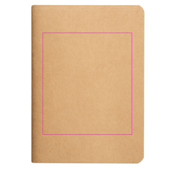 Carnet B7 ligné TEODORO: Zone de marquage 3 · S1