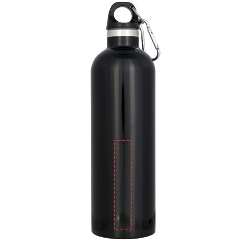 Atlantic – bouteille d’eau 530 ml à isolation sous vide: Face avant · Gravure laser