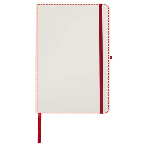 Spectrum, carnet A5 à couverture rigide et tranche colorée: Face avant · Impression numérique