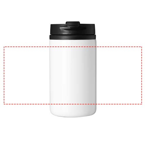 Mojave 250 ml Isolierbecher aus recyceltem Edelstahl: Wrap · 360 Laser engraving