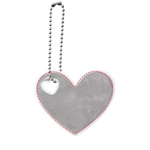 RFX™ H-12 PVC hanging reflector – heart: Back (ON reflective layer)