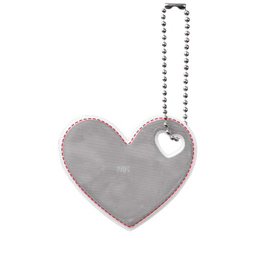 RFX™ H-12 PVC hanging reflector – heart: Front (ON reflective layer)