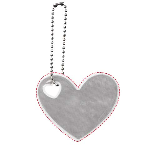RFX™ H-12 PVC hanging reflector – heart: back (under reflective layer)