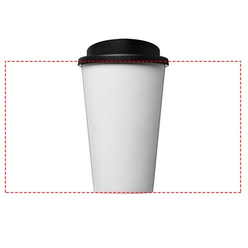 Gobelet isotherme 350 ml Brite-Americano®: Tout autour · Marquage dans le moule pour articles à boissons