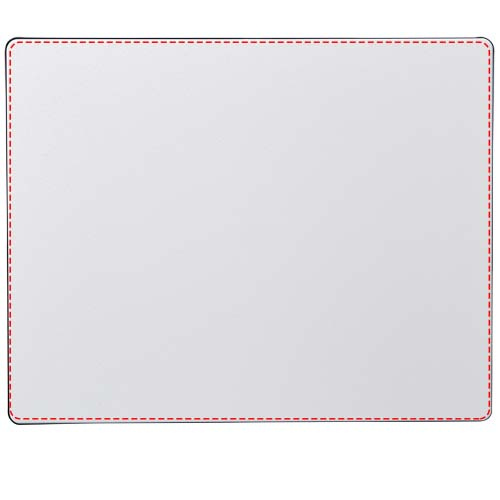 Tapis de souris rectangulaire Brite-Mat®: Dessus · Impression — variante « Mat paper products »