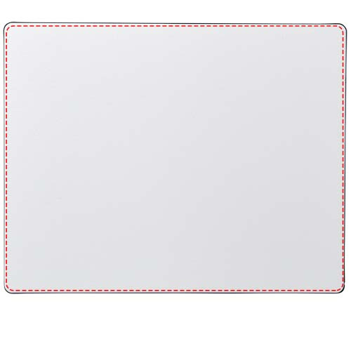 Tapis de souris avec matière issue de pneus Brite-Mat®: Dessus · Impression en quadrichromie — variante « Mat paper products full color »