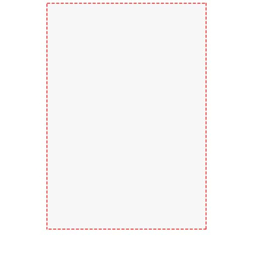 Bloc-notes A4 à couverture rabattable Desk-Mate®: Avant (portrait, collage en haut) · Lithographie