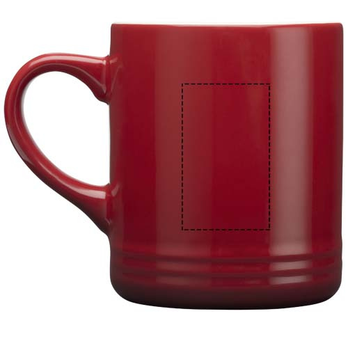 Kubek ceramiczny Laguna 330 ml: Back · Padprint