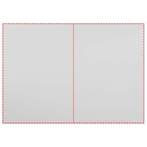 Carte de vœux A6 Herald: Extérieur de la carte, portrait · Impression numérique sur papier