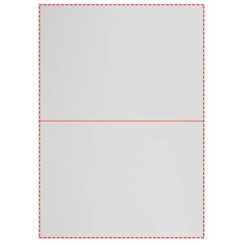 Carte de vœux A6 Herald: Intérieur de la carte, paysage · Impression numérique sur papier