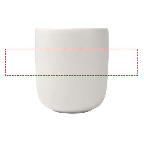 Tasses Male en céramique 200 ml, lot de 2: Tasse 1 · Sérigraphie circulaire