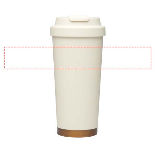 Gobelet Hampton 480 ml en acier inoxydable recyclé RCS: Tout autour · Gravure laser à 360°